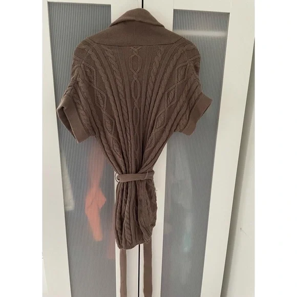 J. Crew Knit Open Cardigan with Belt - Picture 3 of 3